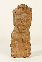 Mexiko: Aztekische Steinfigur ca. 500 - 700 Jahre alt